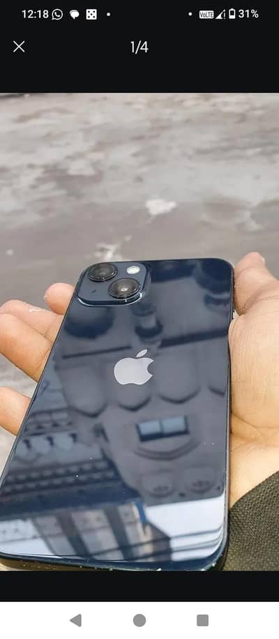 iphone 13    storage 128 gb  bettery 88