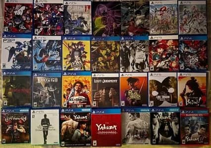 Ps4 Ps5 Games like fc 25 cricket 26 forza gta rdr and many more