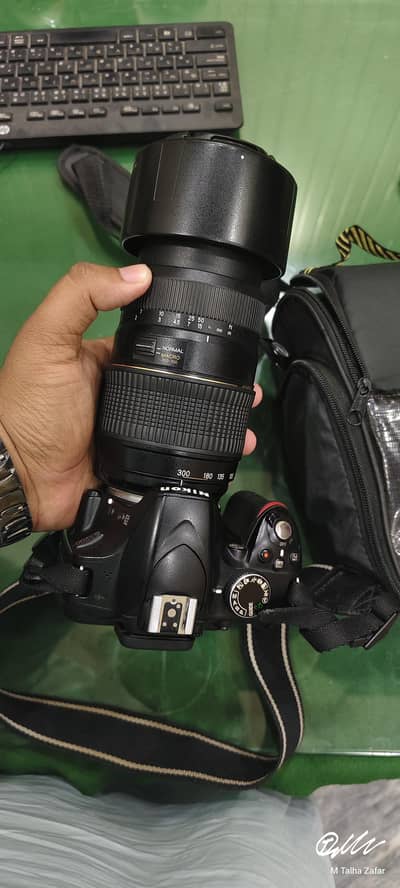 Nikon D3200 with 70-300 lens