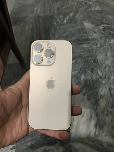 Iphone 16 pro non pta jv bh 100% cycle 190 gb128 desert titanium