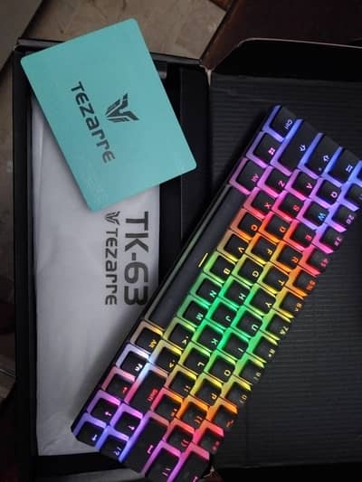 Tezarre TK 63 RED switches