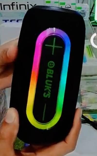 BLUKS BX- 193, 16 Watts Portable BT Speaker, New, 1 Year Warranty