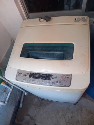 Haier washing machine HWM75-918 not working