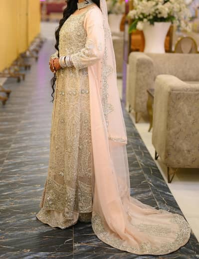 Bridal Maxi Walima graceful trail