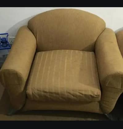 1 seater sofa with cover