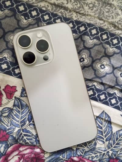 Iphone 15 pro 256 Gb natural Colour Non Pta Factory unlock