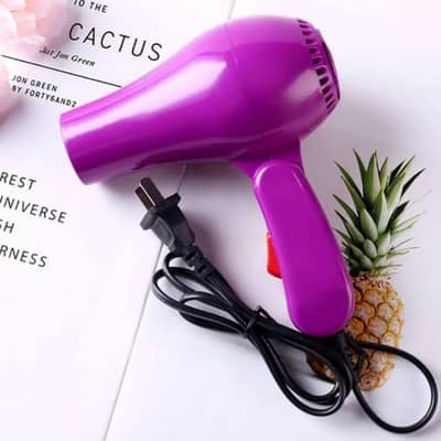 Purple Foldable Hair dryer for daily Styling