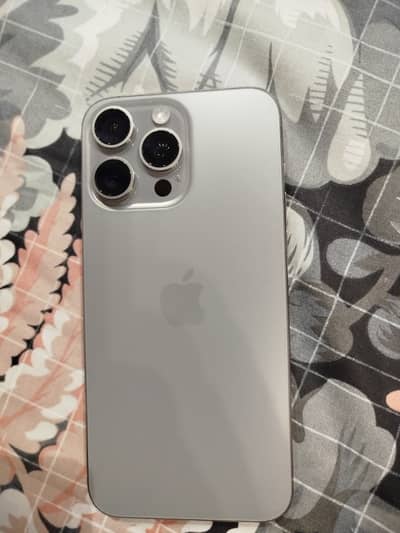  iPhone 15 Pro Max | 256GB | Natural Titanium | PTA Approved