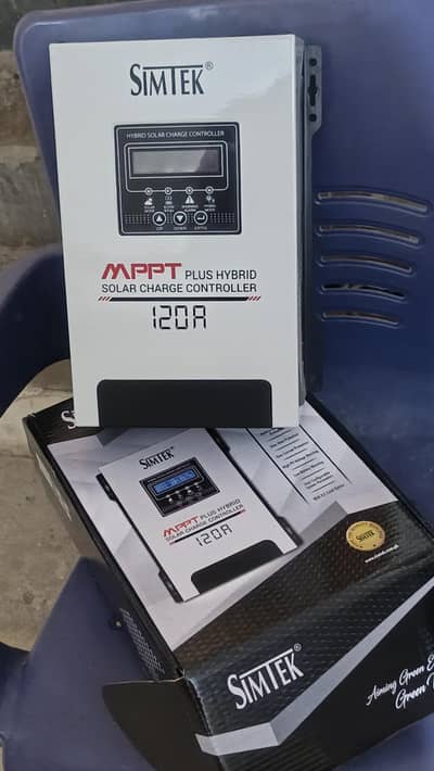 Simtek mppt 120 amp charge controller hybrid 12v / 24v