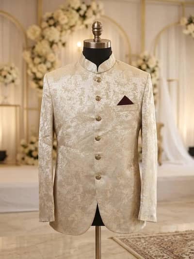 Groom prince coat