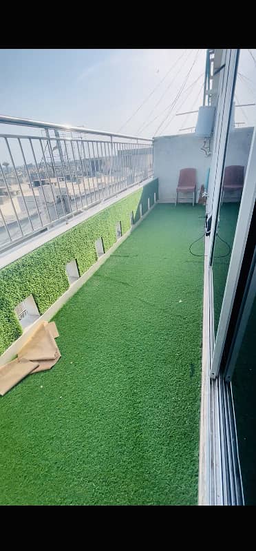 2 Bed fully furnished Apartment Available For Rent in ovaisco heights near bahria town gate