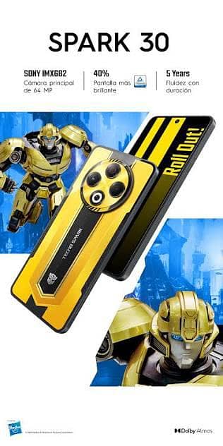 Tecno spark 30 transfermer 5 month warranty ky sath ap ko mil jy ga