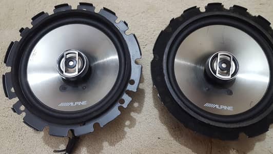 Original imported branded Genuine USA Alpine Door Coaxial speakers