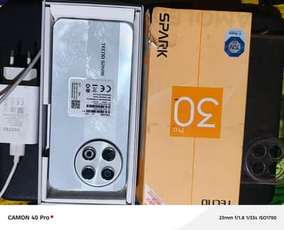 Tecno spark 30 pro 8/128gb 10/10 condition