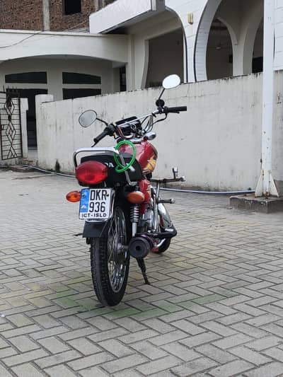 Honda 125 for sale . 2021. Islamabad registered