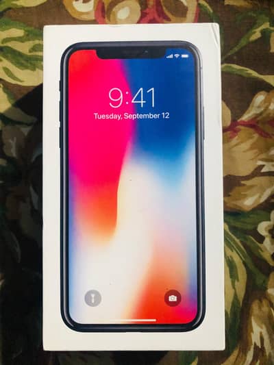 iphone X PTA approved. 03213804169 urgent sell