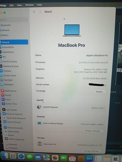 MacBook Pro 2019