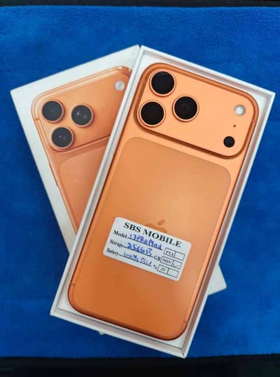 iphone 17pro max 256gb. 0313 4935014