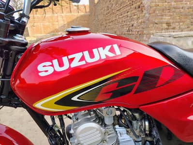 Suzuki gd 110 2022 model bio metric on the spot