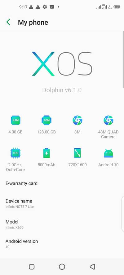 Note 7 Light 4-128 ((Exchange Possible)).
