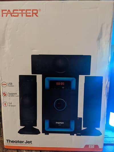 URGENT SALE: Faster E50 Theater Jet 3.1 CH