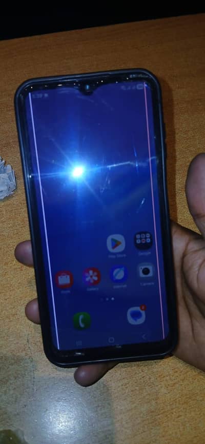 screen par 2 line hai