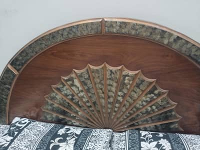 Double Bed with side table and Matress