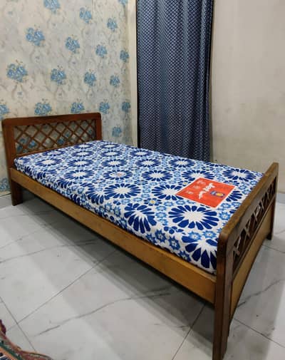 Bed Solid Wood urgent sale