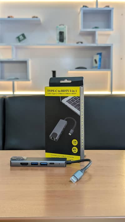 5-in-1 USB-C Hub Adaptor