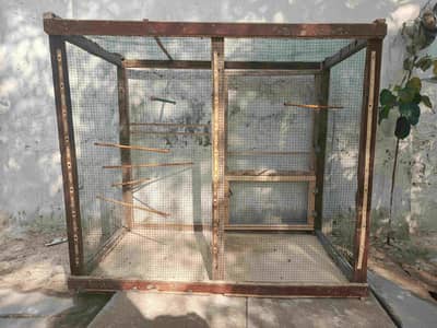 wood cage