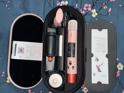 Dyson I. D Straight+Wavy Airwrap Styler & Dryer Ceramic Pink