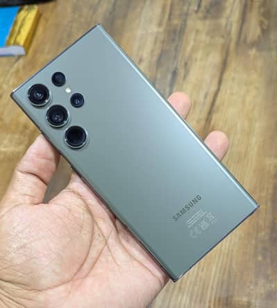 s23 ultra 12gb / 512 gb minor dot green non pta