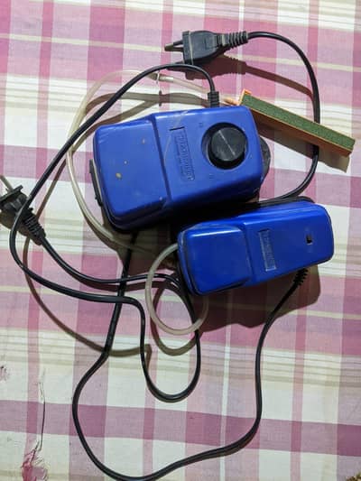 Fish aquarium air pump, air bubble