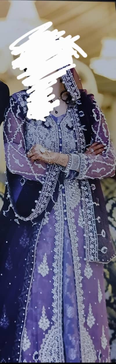 valima dress for sale lilac and purple