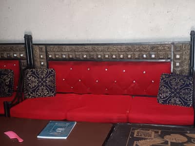 iron sofa set condition 10/10