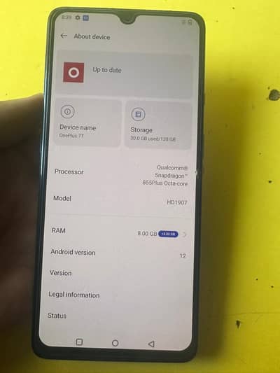 oneplus 7t 8/128 90+ fps in pubg