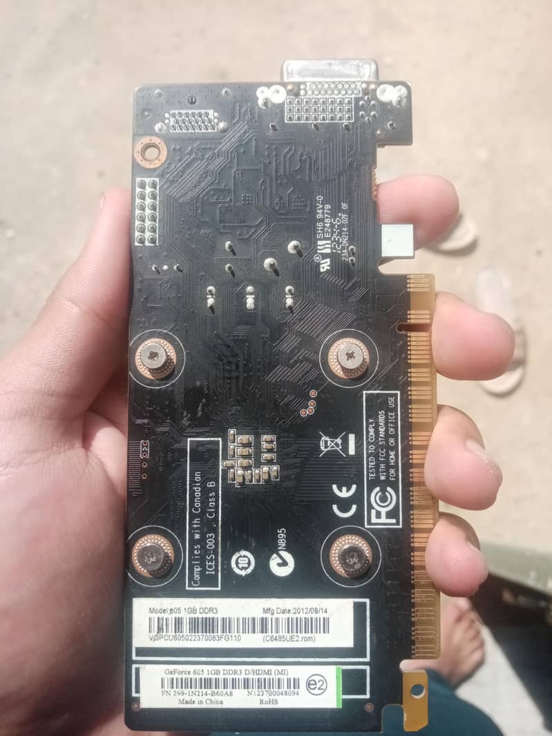 nvidia geforce 605 1