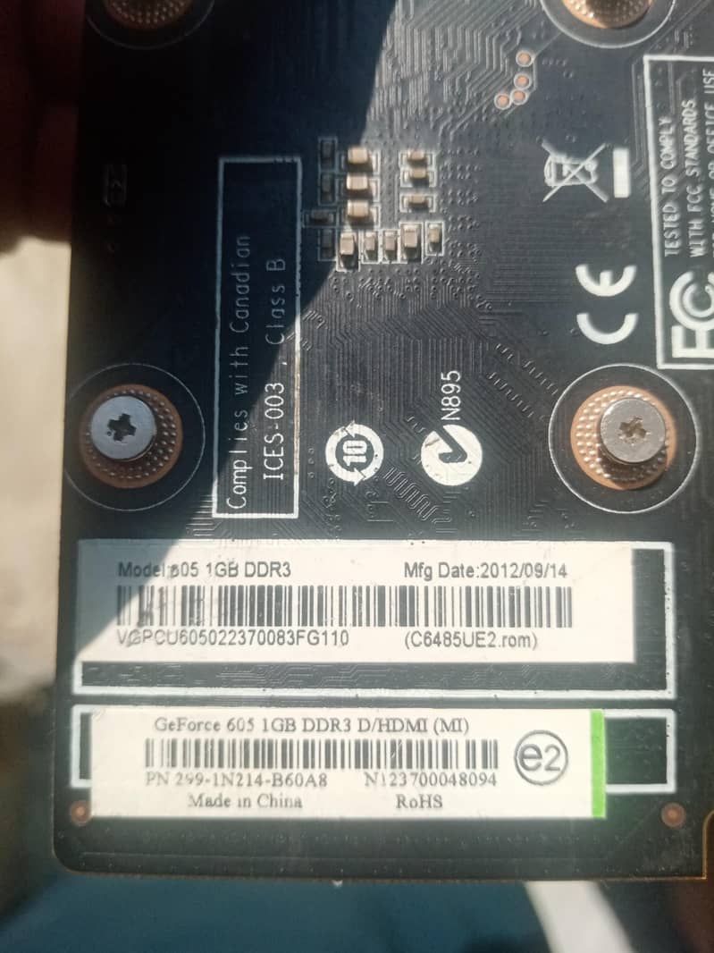 nvidia geforce 605 7