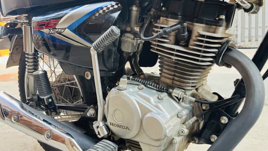 Honda cg 125 black 2025