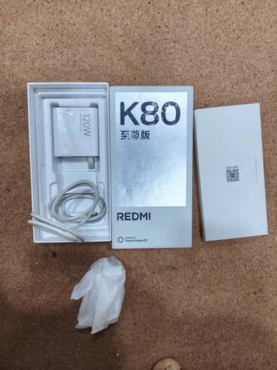 Xiaomi K80 ultra Non pta 12gb 256Gb sim working low tex Wala