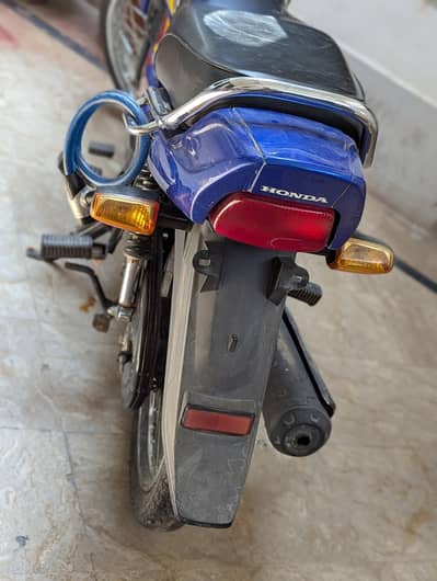 Honda prider blue colour