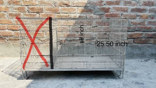 Heavy hen parrot cage