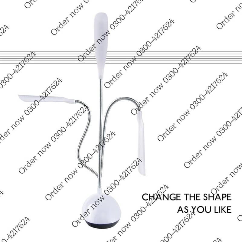 Flexible Table Lamp Tabletop Bedside Touch Switch Dimmable 3