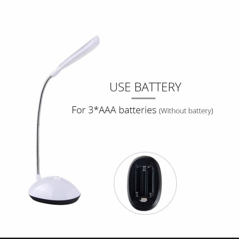 Flexible Table Lamp Tabletop Bedside Touch Switch Dimmable 7