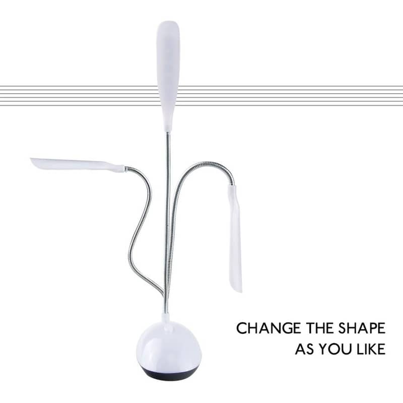 Flexible Table Lamp Tabletop Bedside Touch Switch Dimmable 8