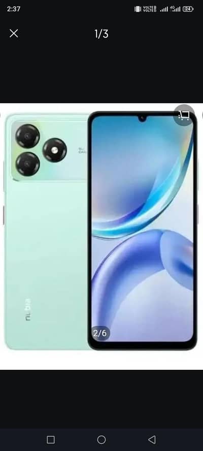 nubia A36 4/64 only 13 days use hai