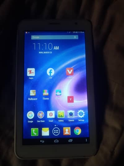 q Tab dual sim pta approved 03368216372