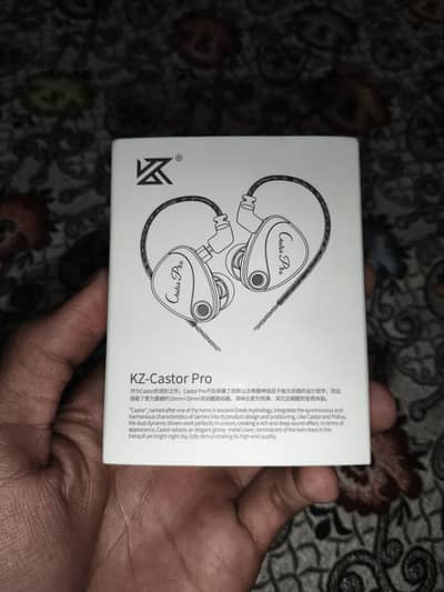 KZ Castor Pro Improved Bass With Mic, Case and Extensions