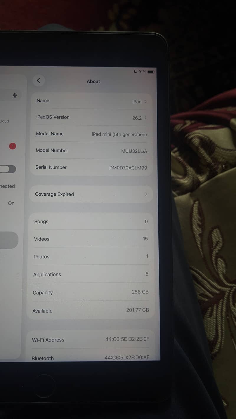 Ipad mini 5 (generation) 0