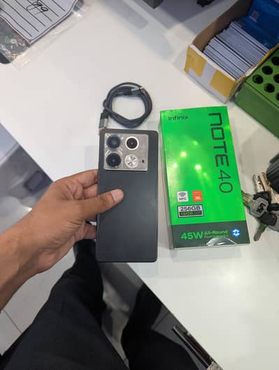 Infinix note 40 (8/256) official pta